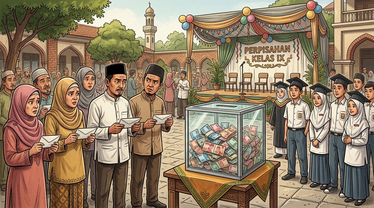 Diduga Ada Iuran Rp100 Ribu untuk Acara Perpisahan, MTsN 1 Bandung Jadi Sorotan